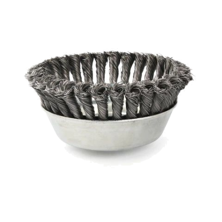 Knotted Wire Cup Brushes